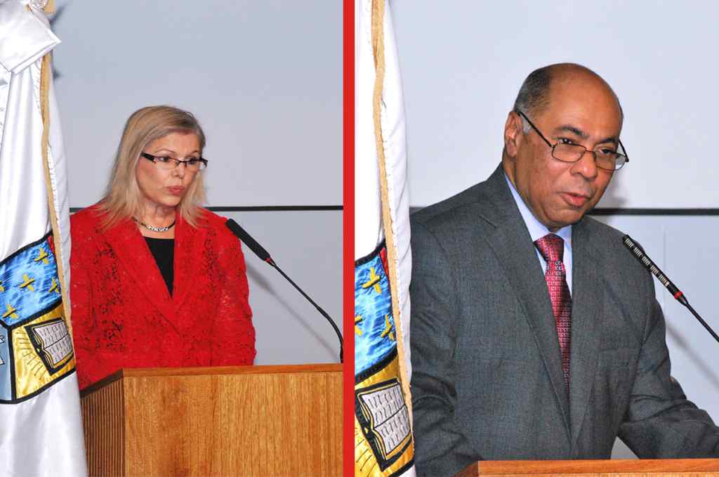 Presidentes TC Costa Rica y Dominicana Dictan Conferencia Magistral en UNIBE