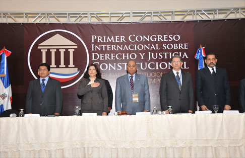 Con la Presencia de la Vicepresidenta, Margarita Cedeño, Inauguran Congreso Internacional sobre Justicia Constitucional