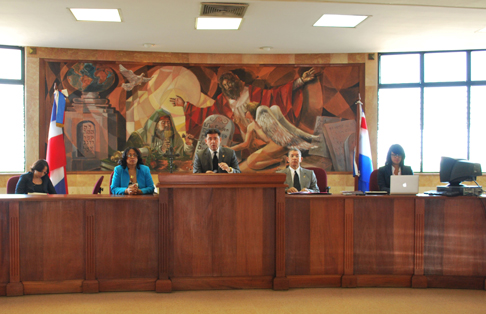 Jueces del Tribunal Constitucional realizan descensos en Santiago y Moca
