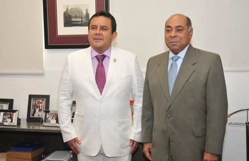 Presidente TC saluda elección magistrado Pazmiño Freire en CIDH