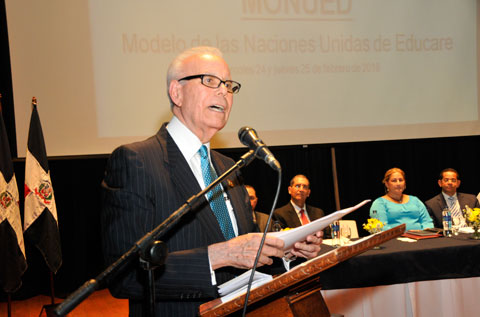 Magistrado Gómez Bergés dicta conferencia en Moca sobre Diplomacia como Unidad de los Pueblo.