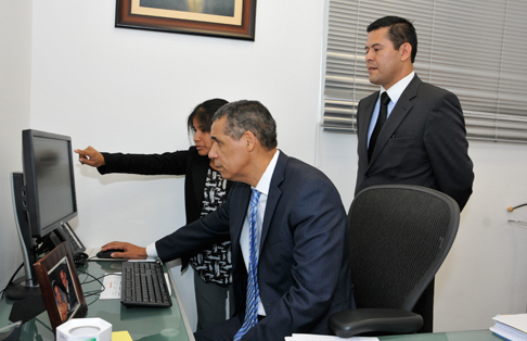 Sexta visita de trabajo de ATI TC Perú para implementación del Sistema de Gestión de Expedientes (SIGE)