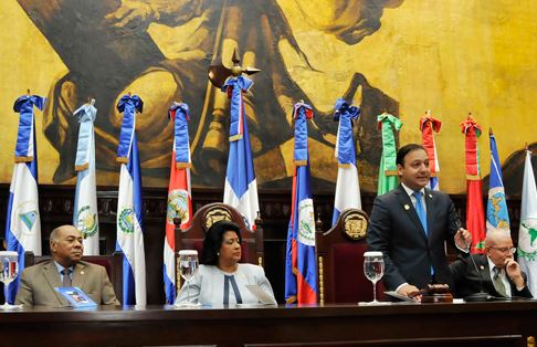 Presidente del TC y jueces participan en XXXII Reunión juramentaciónde Abel Martínez como presidente de FOPREL
