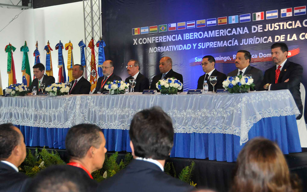 Imagen de Presidente Medina Encabeza Ceremonia Inaugural de la X Conferencia Iberoamericana de Justicia Constitucional