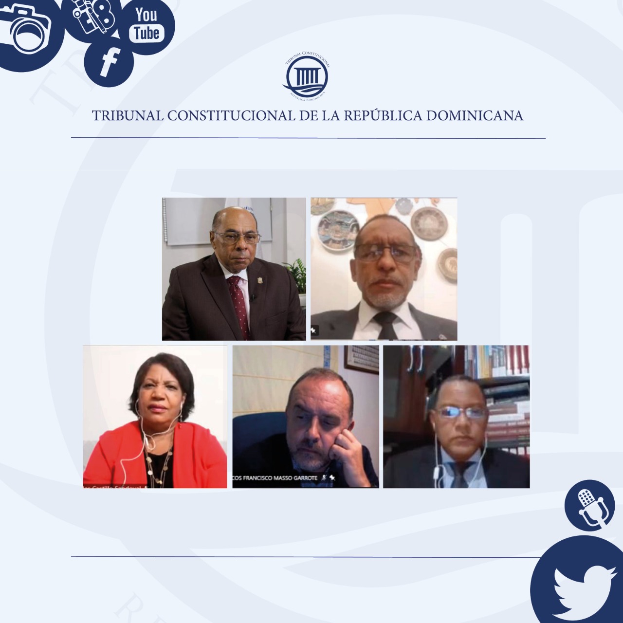 Presidente TC propugna por una sociedad que cumpla con sus derechos y se aferre al cumplimiento de sus deberes