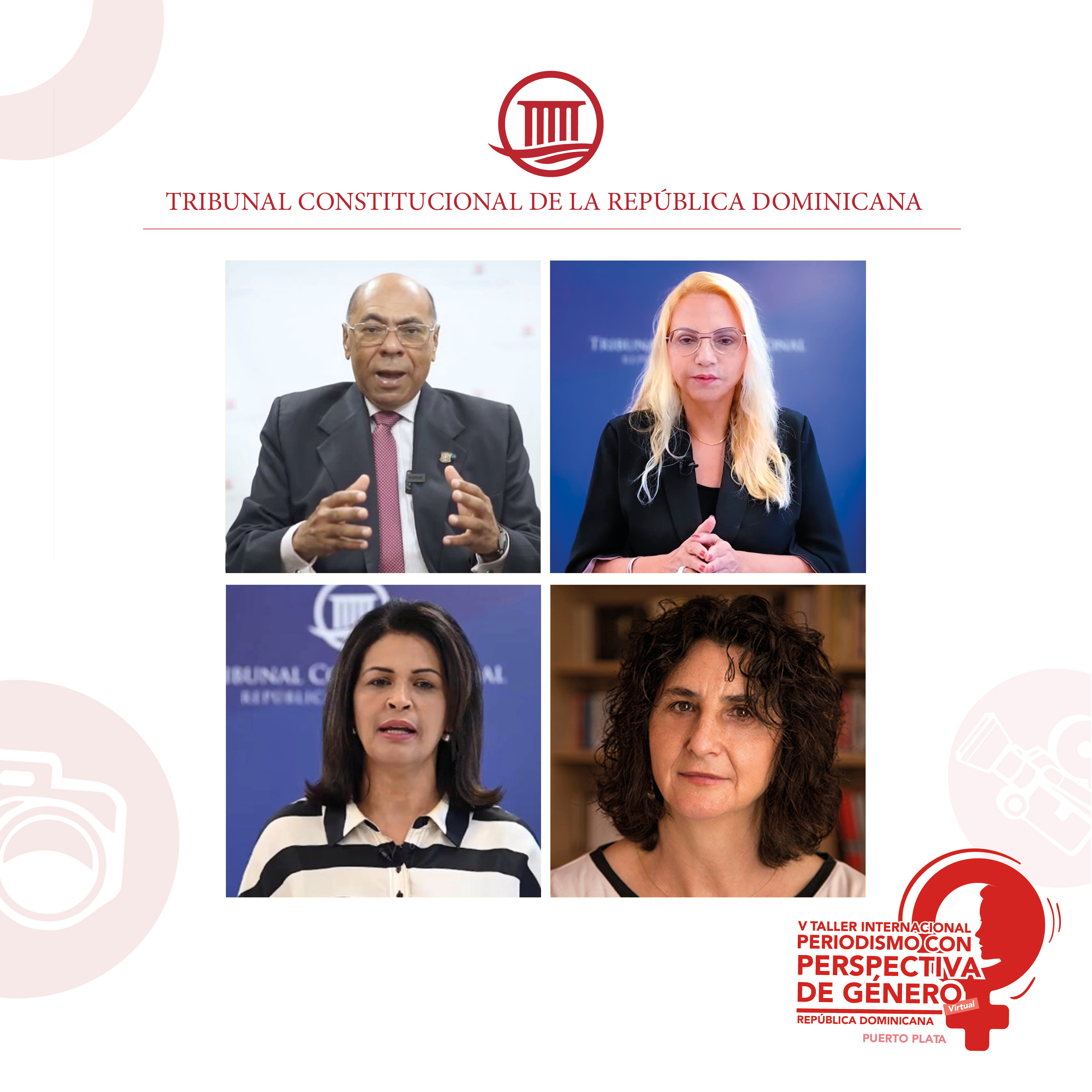 Presidente del TC afirma taller sobre perspectiva de género afianza cultura de respeto hacia derechos de la mujer