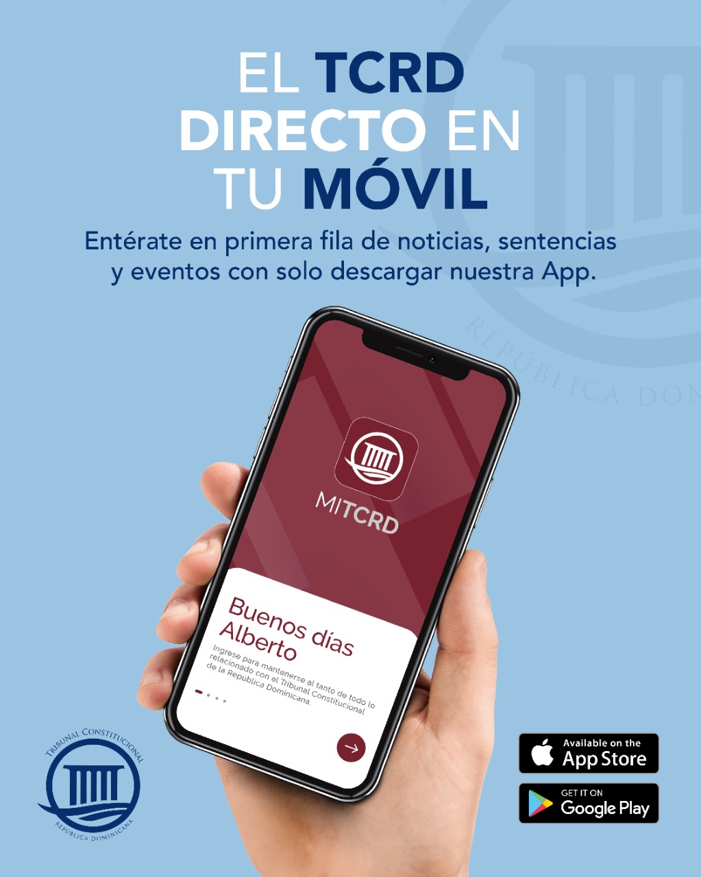 Descarga nuestra App MiTCRD desde tu móvil Android o IOS
