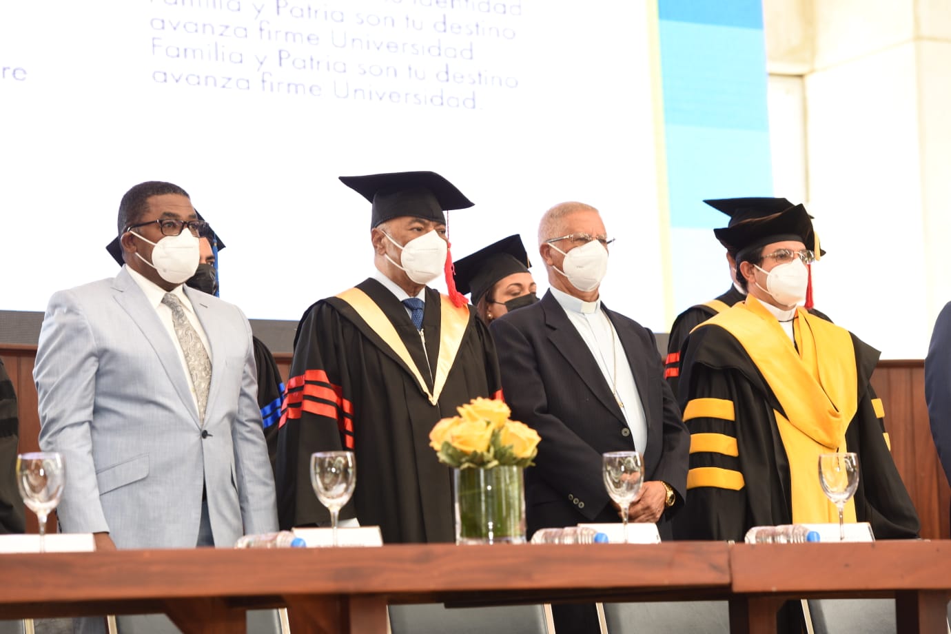 Presidente del TC asiste a graduación de la PUCMM