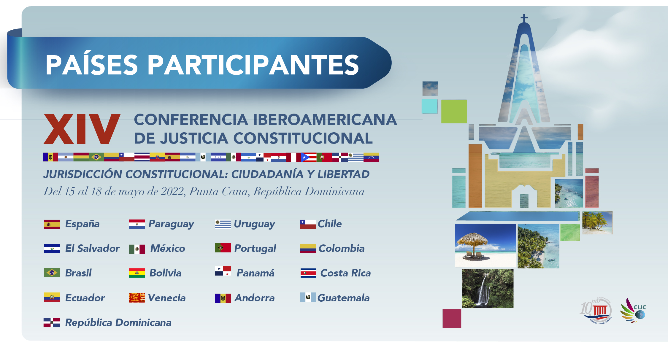 Unos 16 países se darán cita en RD para participar en Conferencia Iberoamericana de Justicia Constitucional