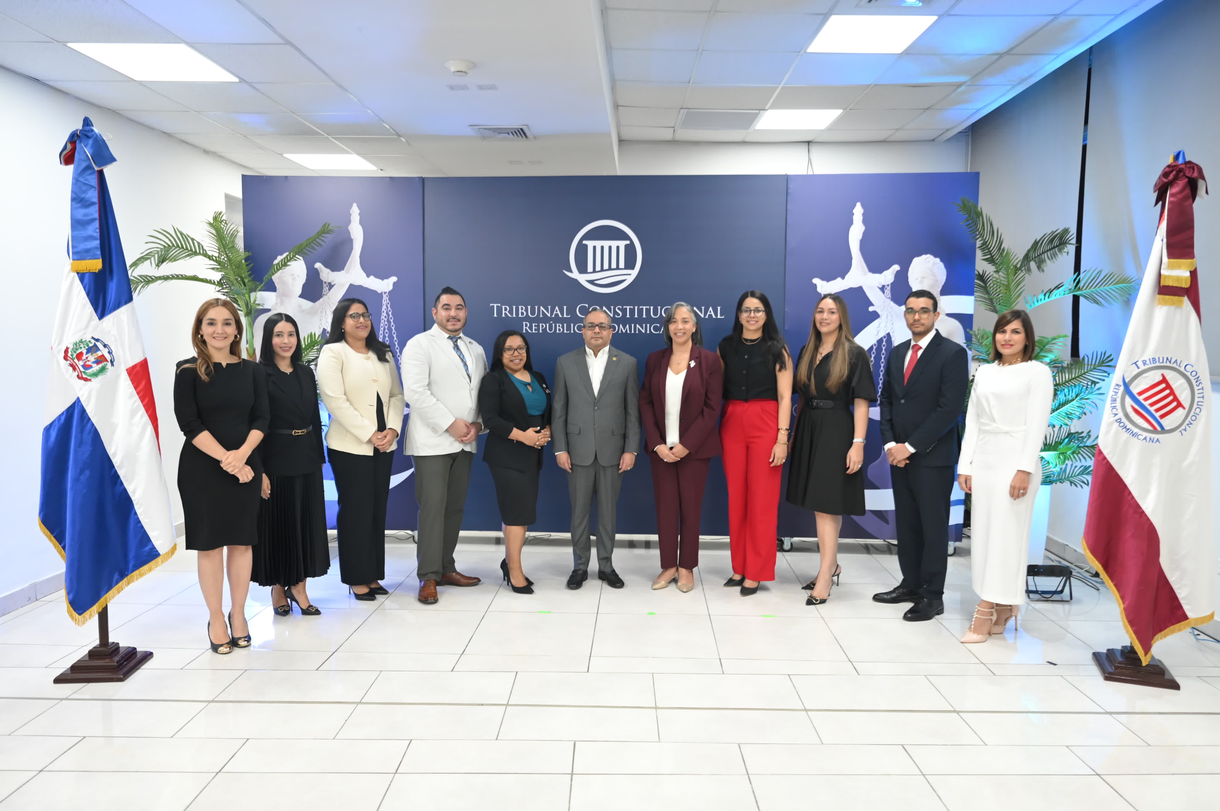 Presidente de TC recibe visita de delegación Asociación de Abogados Dominicanos en EE. UU.