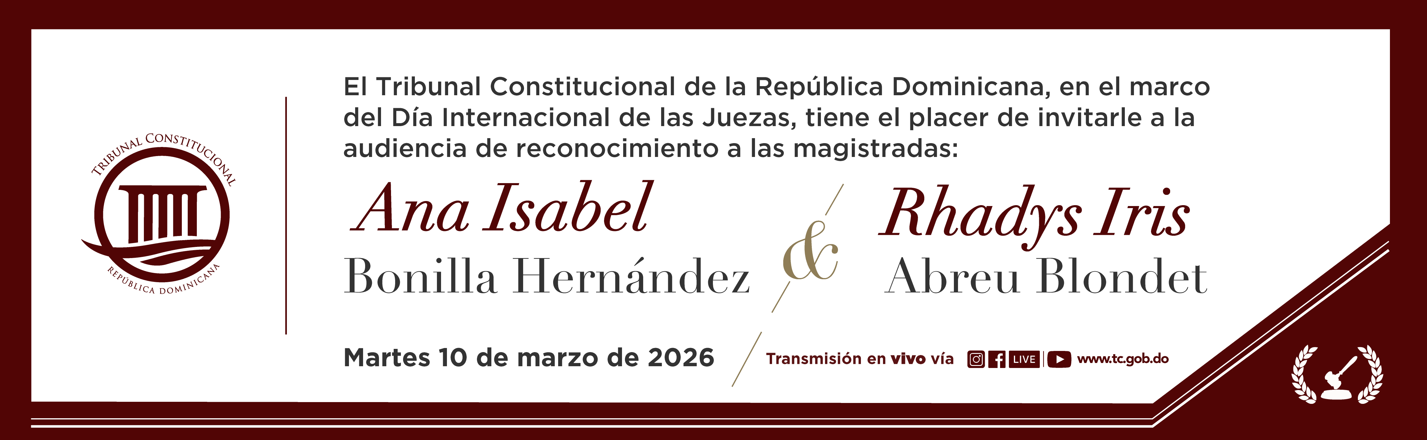 Reconocimiento por e