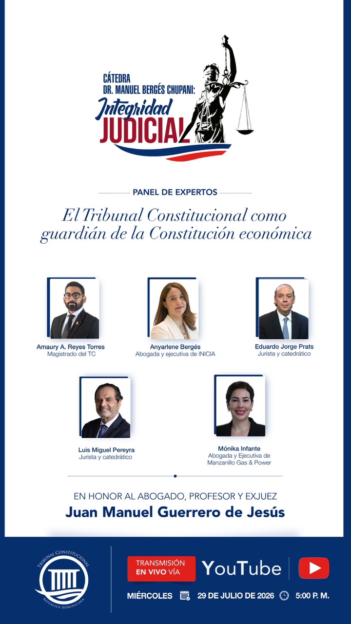 Imagen de Cátedra Dr. Manuel Bergés Chupani: Integridad Judicial (1)